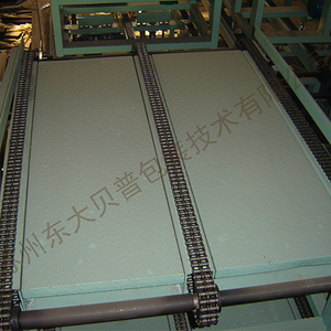 Empty pallet chain conveyor