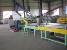 Feed stacking production line